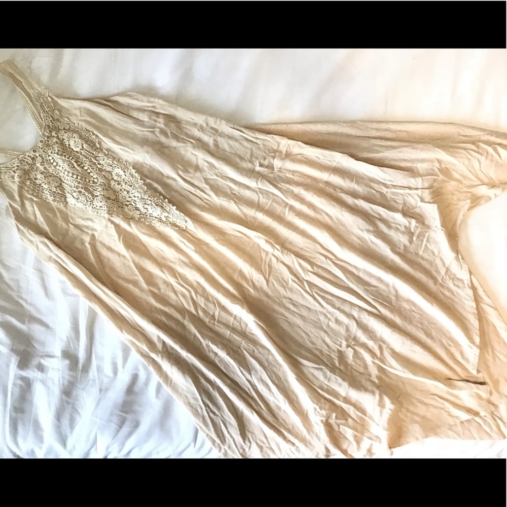 Flowy Off-White Dress